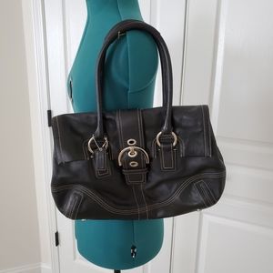 Coach leather bag